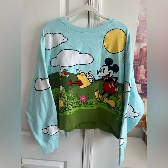 Disney Mickey Mouse Garden Sweatshirt - Picture 2 of 6
